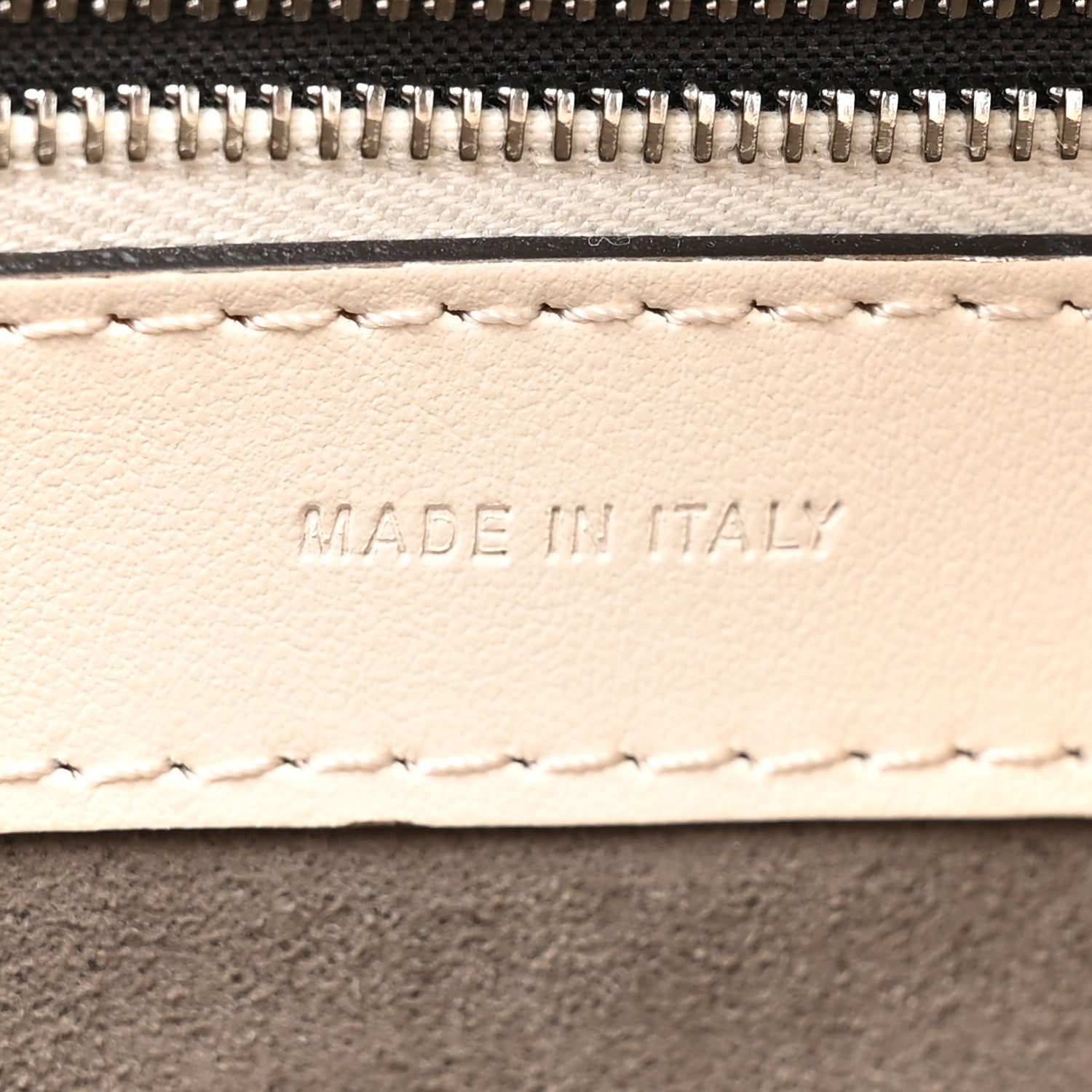 Fendi Vitello Century F is Whipstitch Bi-Color Regular Runaway Satchel Camelia Orzo Multicolor 7 of 14