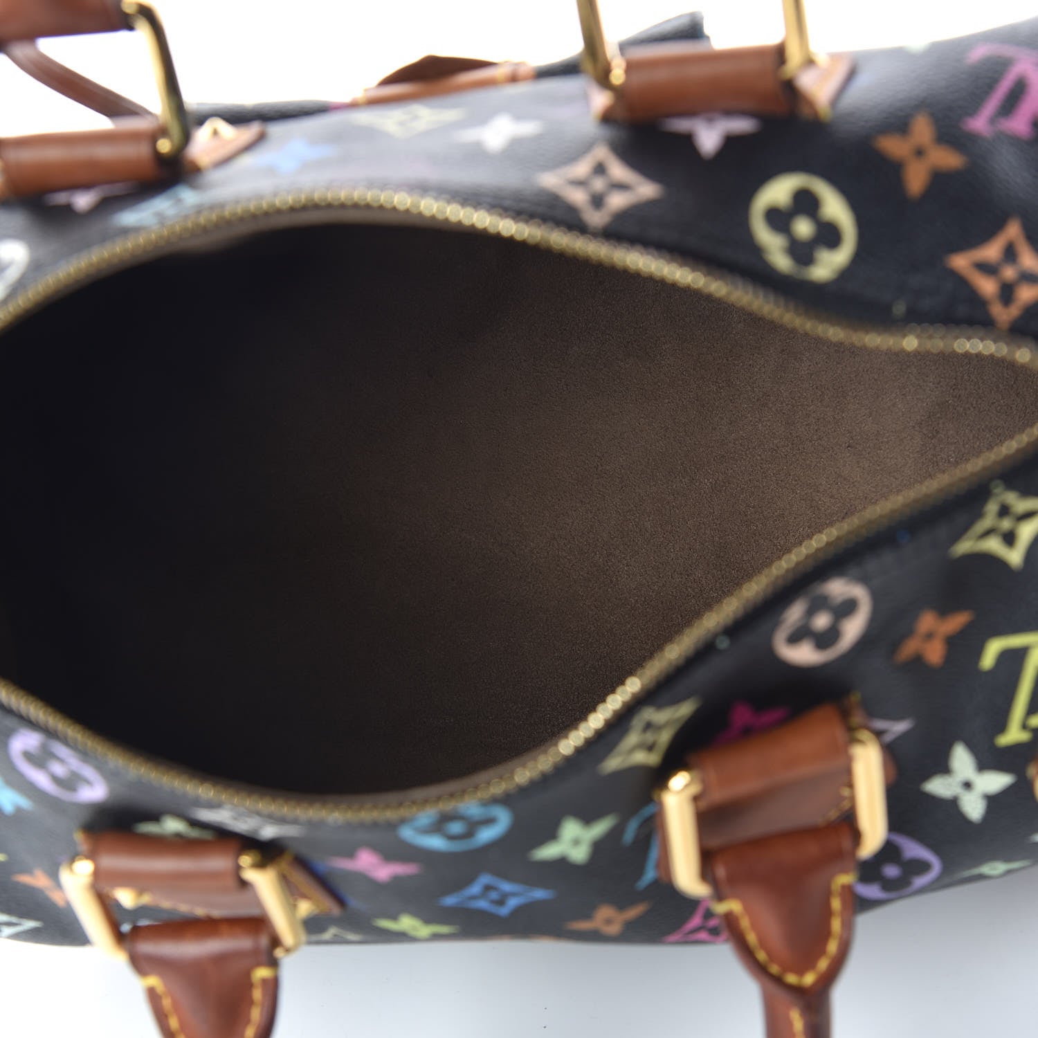 Louis Vuitton Monogram Multicolor Speedy 30 Black 7 of 18
