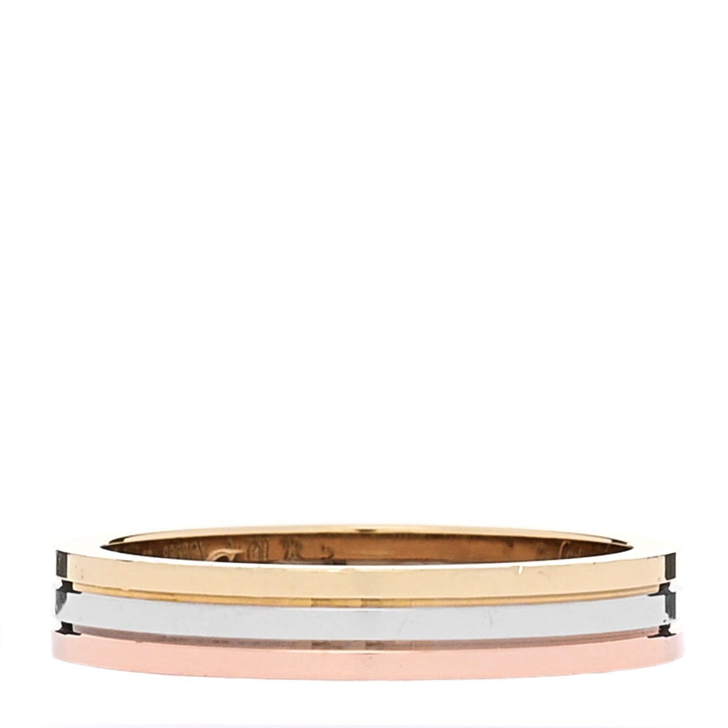Cartier 18K Pink White Yellow Gold 3.5mm Vendome Louis Cartier Wedding Band Ring 52 6 1 of 7