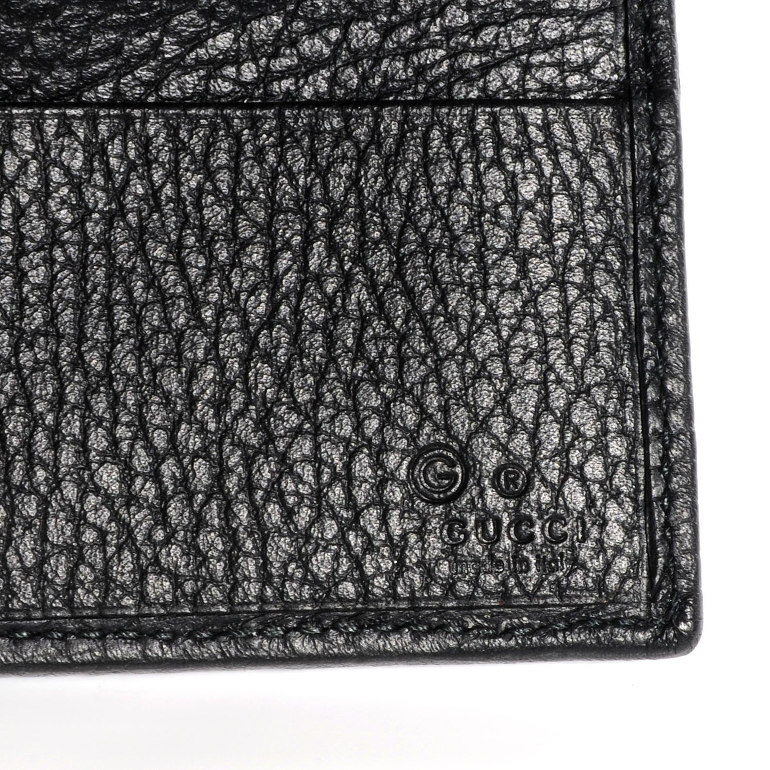 Gucci Signature Monogram Continental Wallet Black 6 of 7