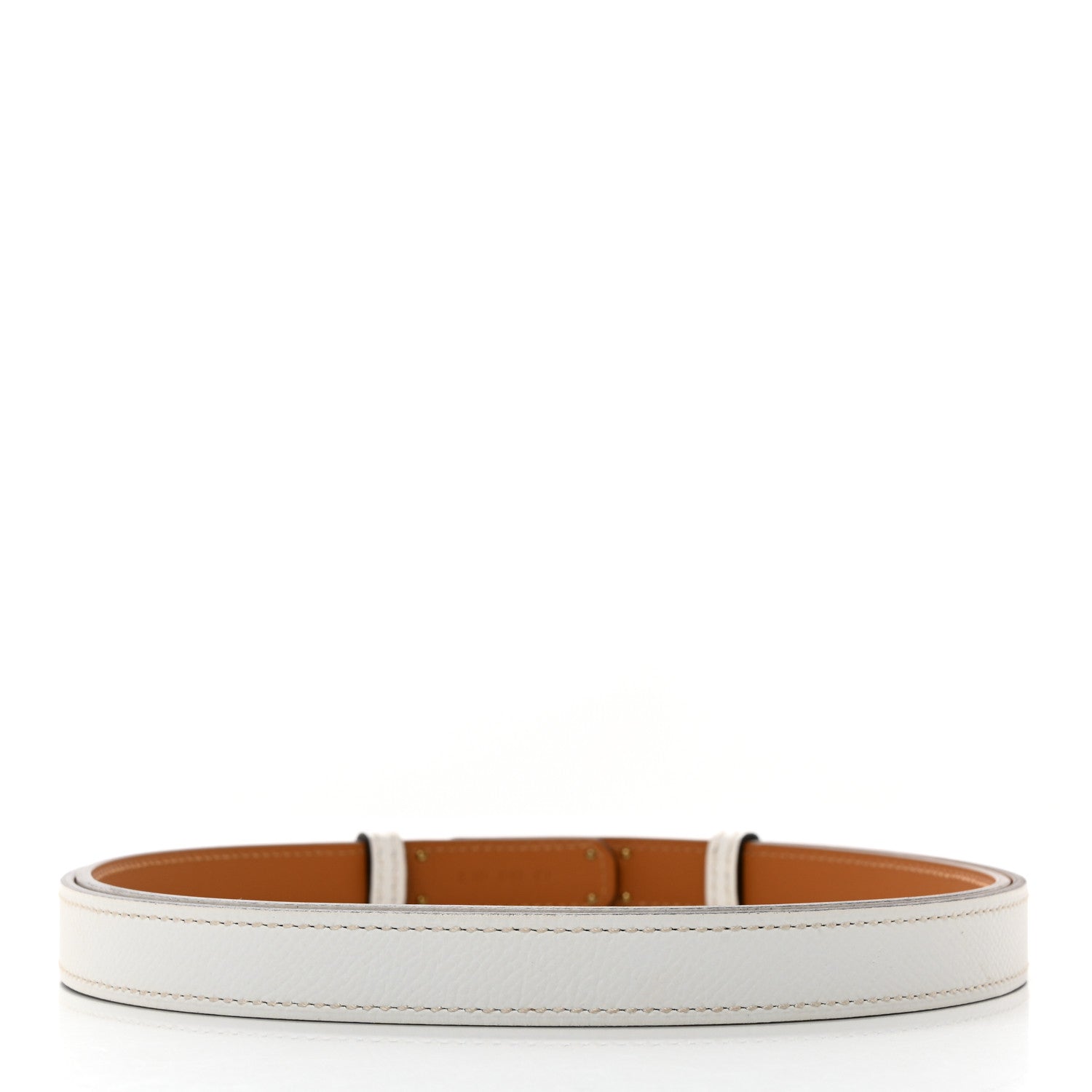 Hermes Epsom Kelly Belt White 2 of 4