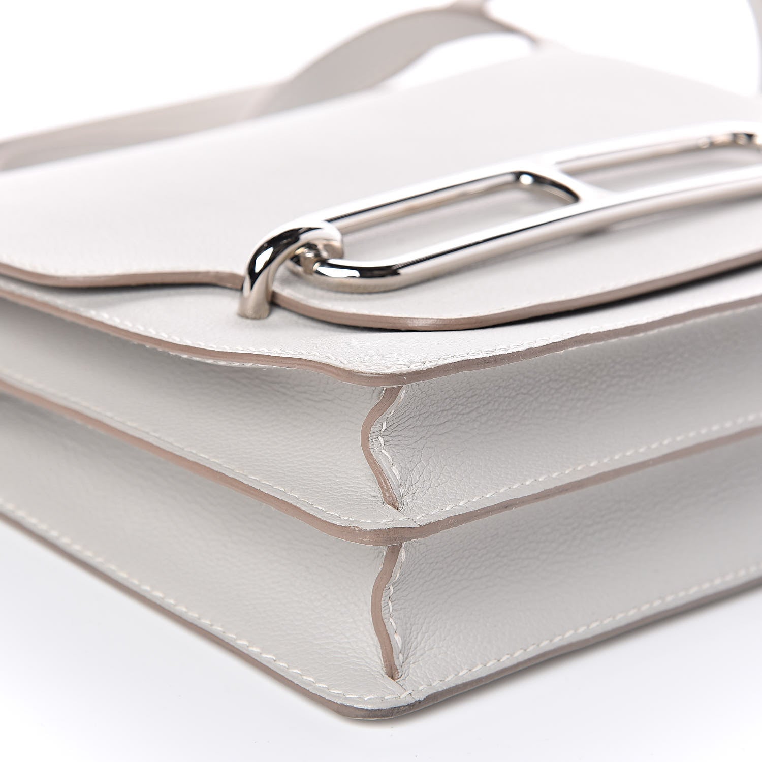 Hermes Evercolor Sac Roulis 23 Gris Perle 7 of 10