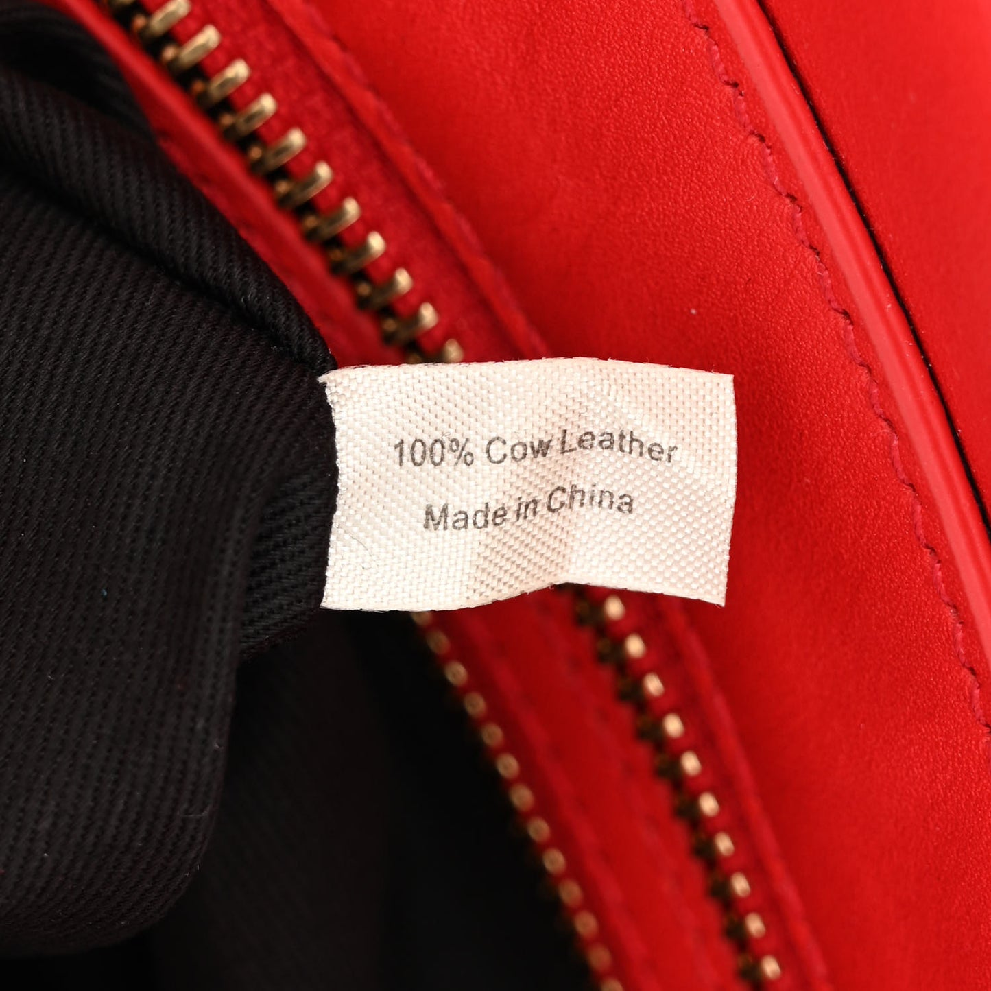 Calfskin Odita Lattice Pouch Red