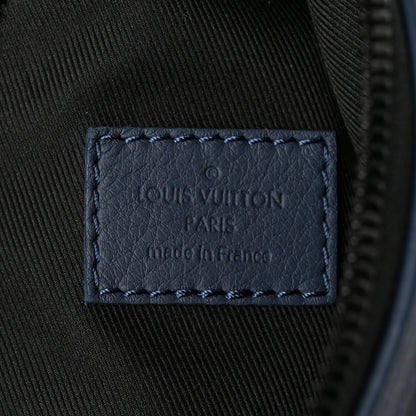Louis Vuitton Monogram Shadow Duo Slingbag Navy River Blue 6 of 9