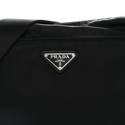 Prada Nylon Vela Messenger Bag Black 7 of 10