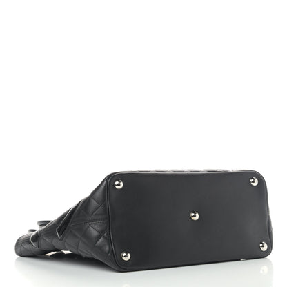 Chanel Calfskin Quilted Large Cambon Tote Black 4 of 9
