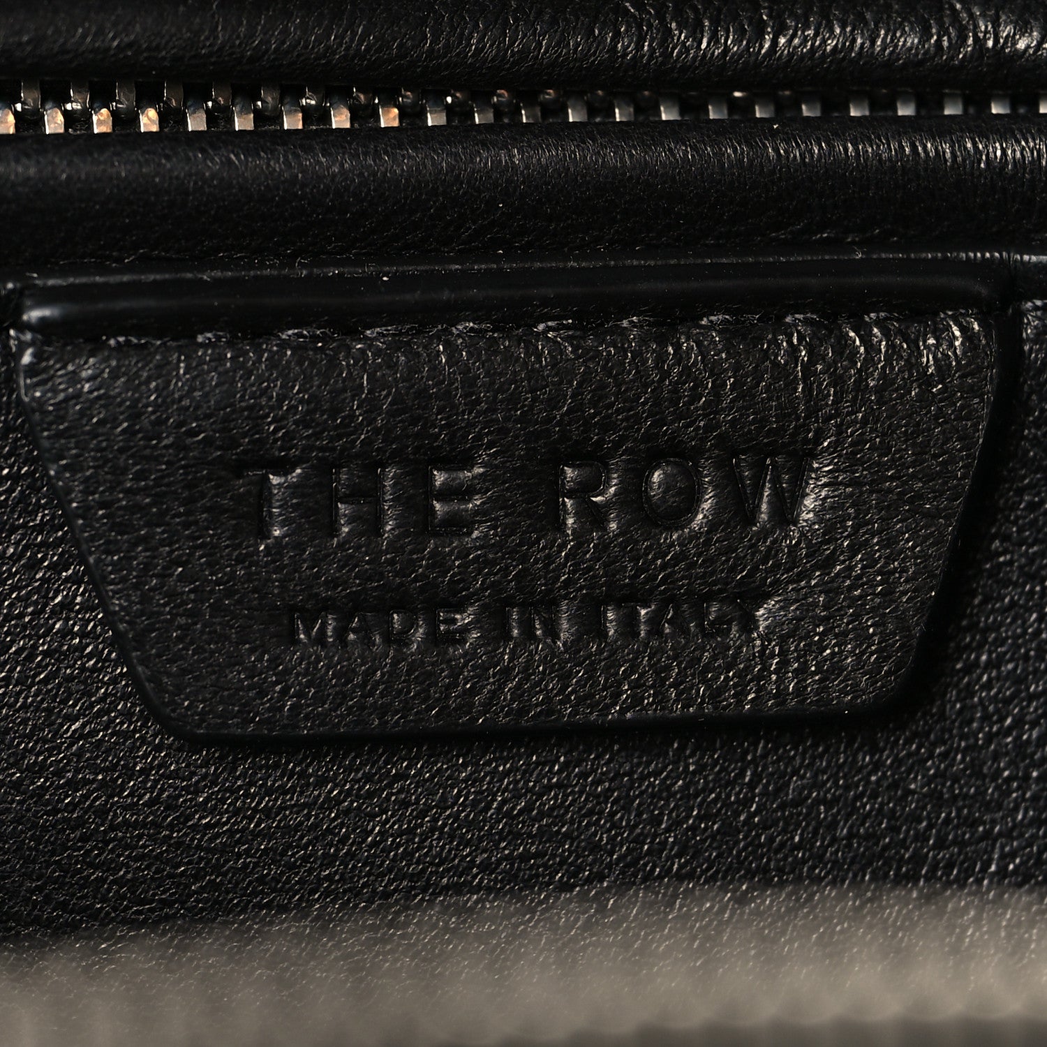 The Row Matte Grained Calfskin India 10 Black 6 of 9