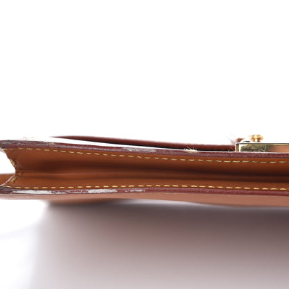 Louis Vuitton Epi Pochette Sellier Dragonne Clutch Gold 8 of 15