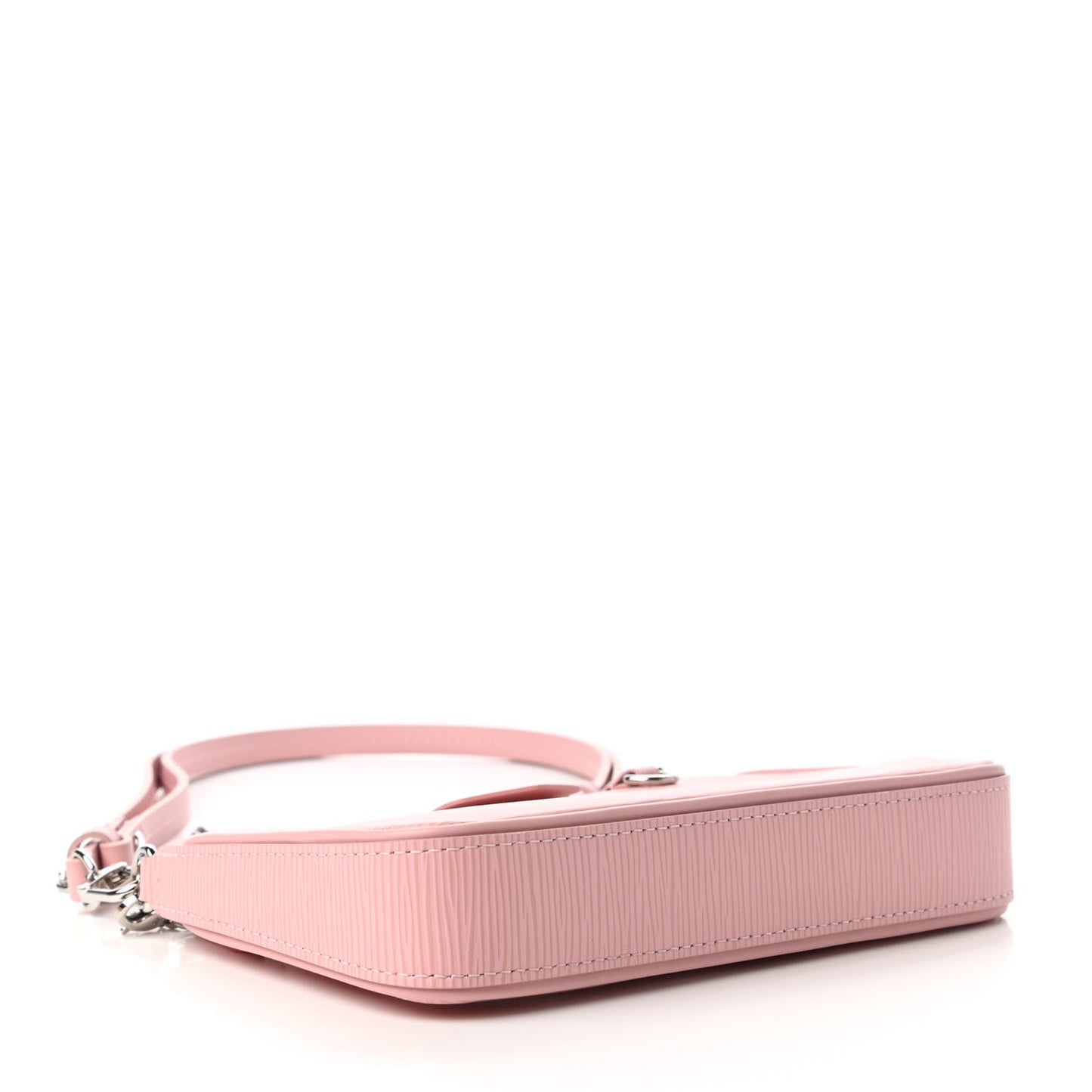 Epi Easy Pouch On Strap Rose Ballerine