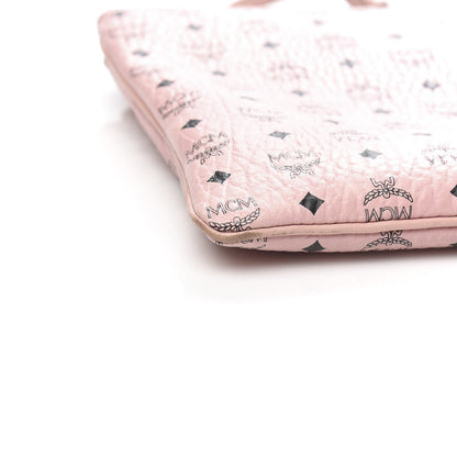 MCM Visetos Medium Crossbody Pouch Soft Pink 8 of 10