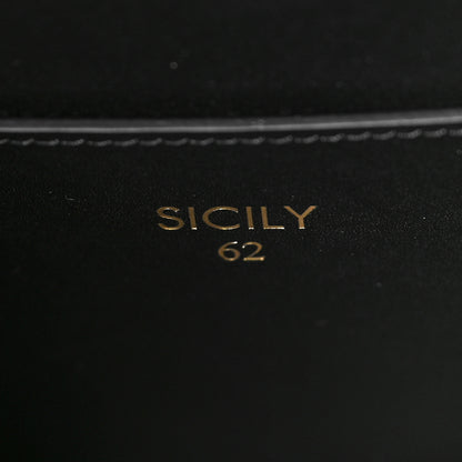 Dolce & Gabbana Vitello Morbido Large Sicily 62 Bag Black 7 of 10