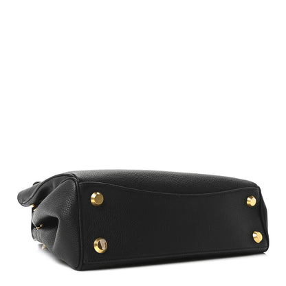 Balenciaga Grained Calfskin Small Rodeo Top Handle Handbag Black 4 of 10