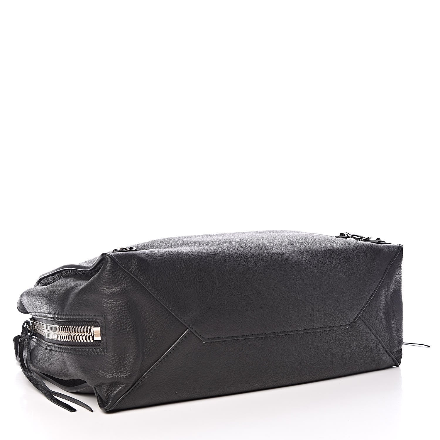 Balenciaga Veau Papier B4 Zip Around Tote Black 4 of 9