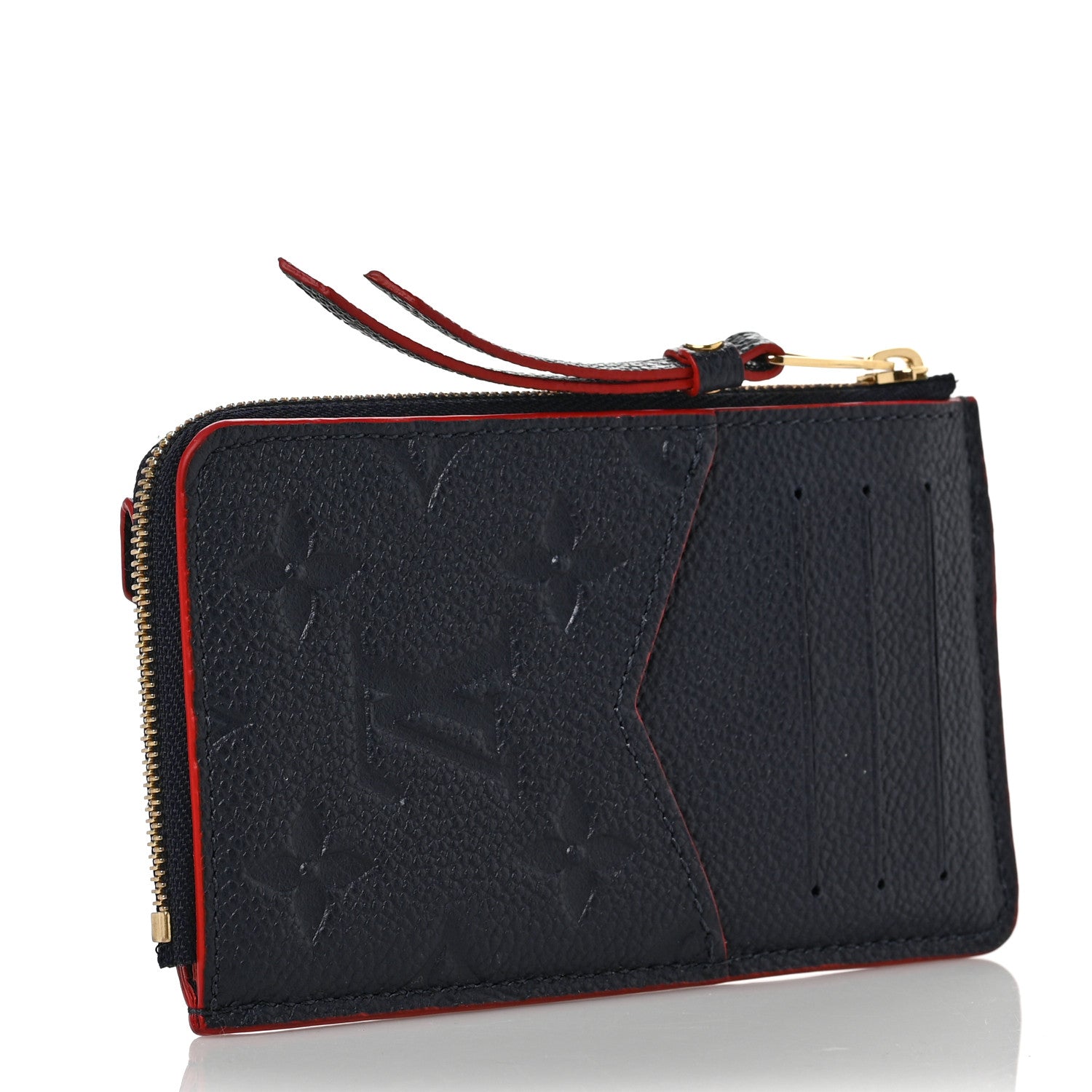 Louis Vuitton Empreinte Recto Verso Card Holder Marine Rouge 3 of 6