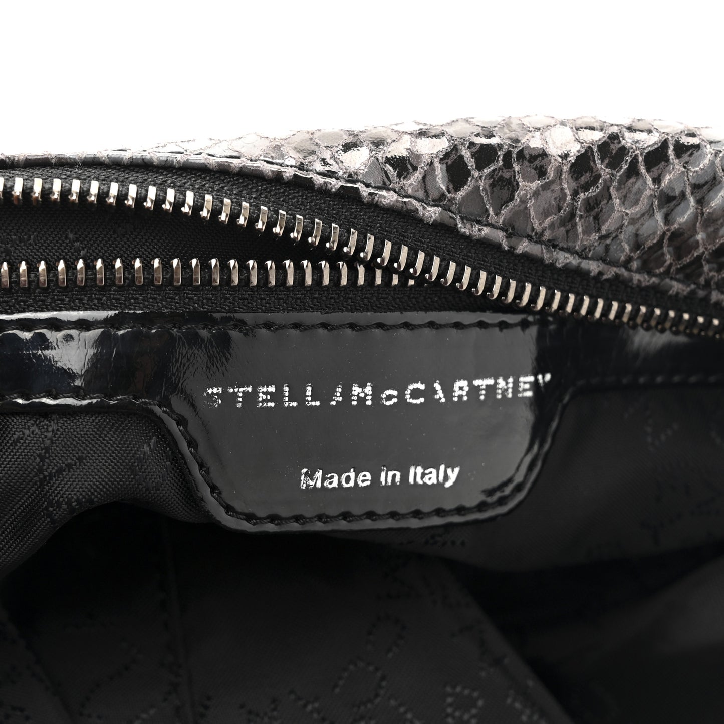 Eco Python Big Falabella Hobo Dark Grey
