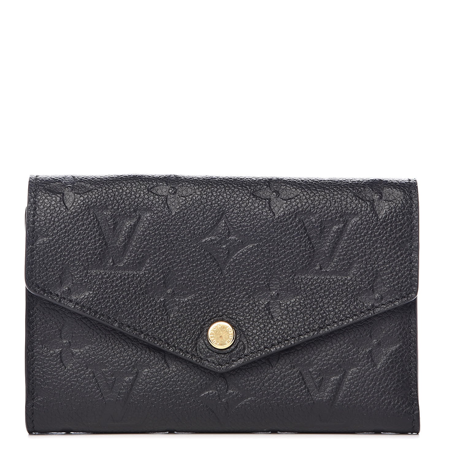 Louis Vuitton Empreinte Compact Curieuse Wallet Black 1 of 7