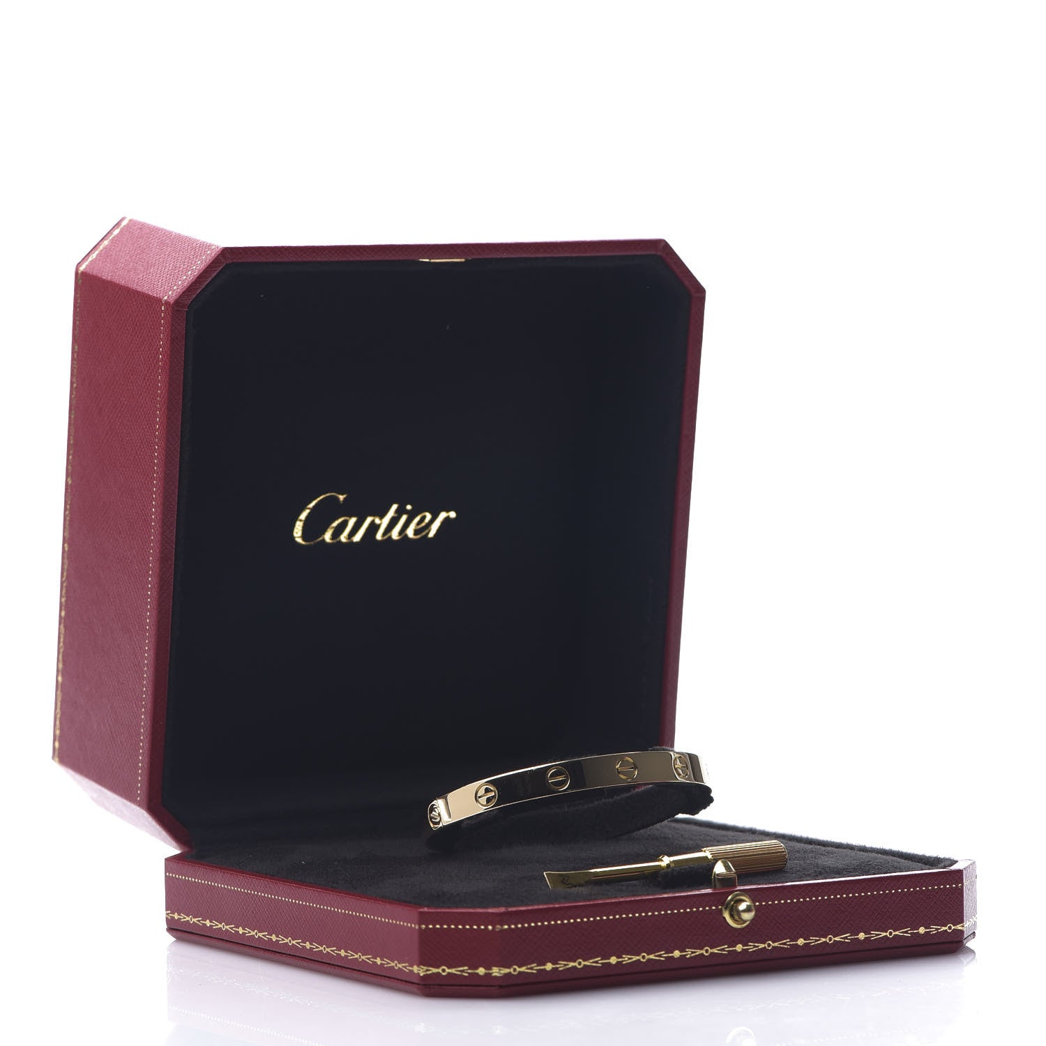 Cartier 18K Yellow Gold LOVE Bracelet 16 5 of 5