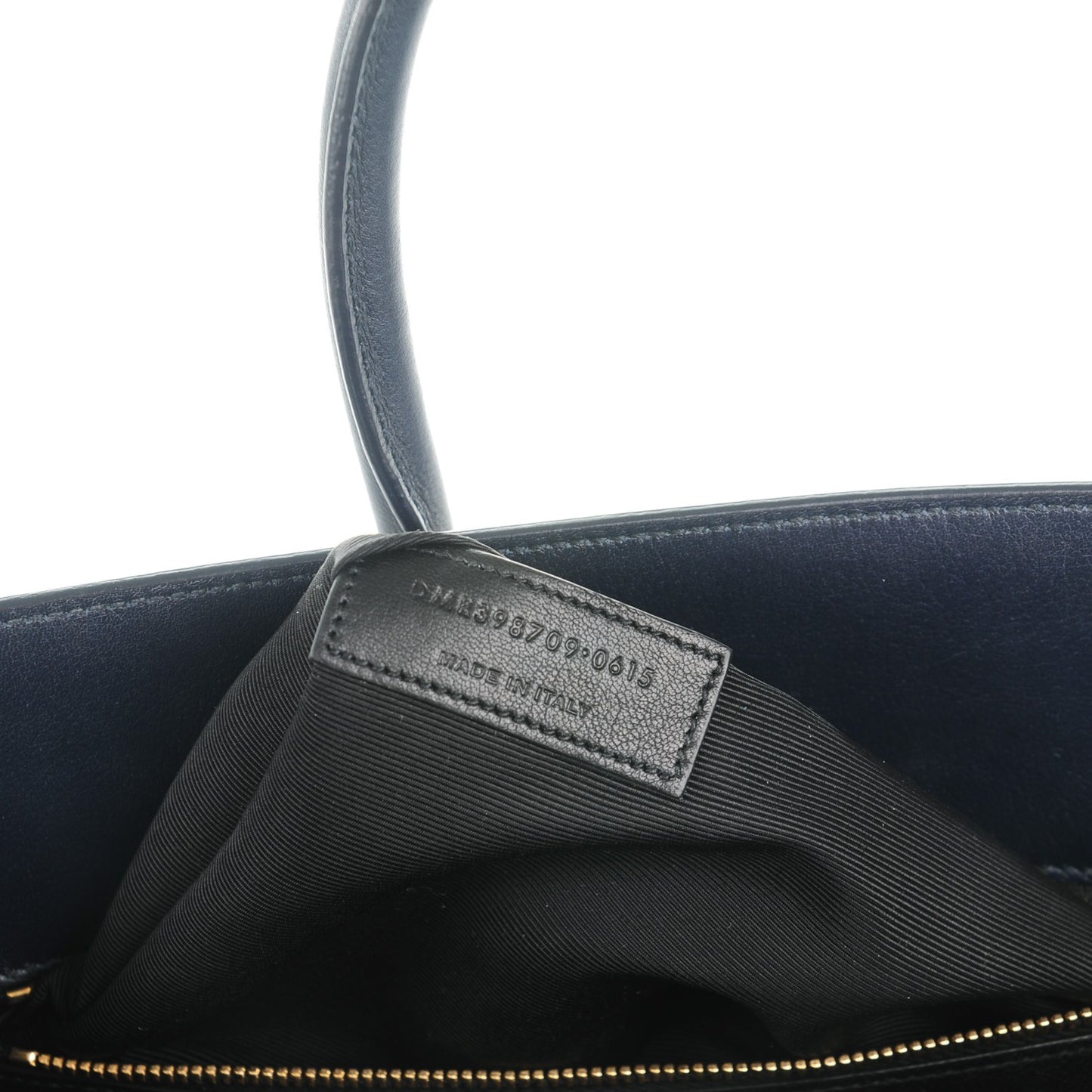 Calfskin Small Sac De Jour Navy