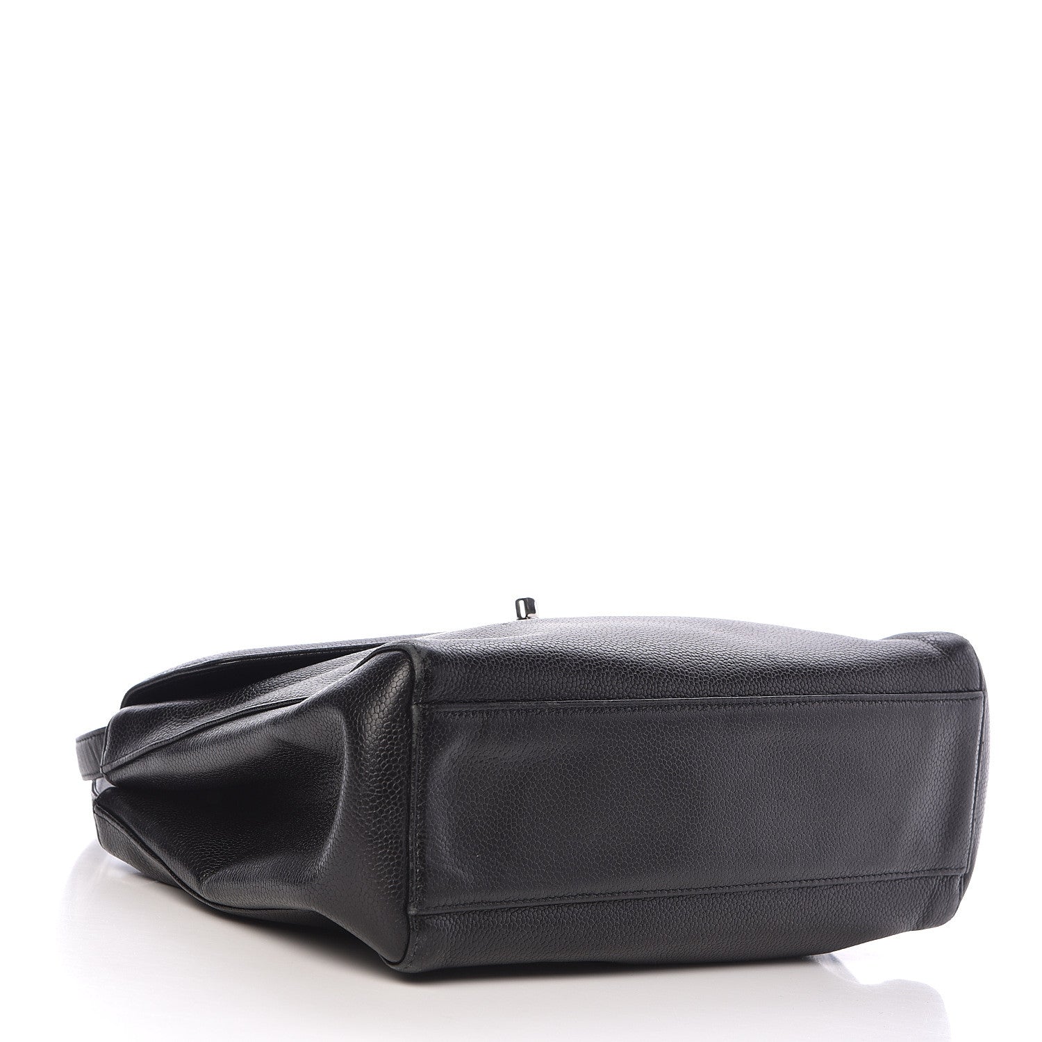 Chanel Caviar Flap Shoulder Bag Black 4 of 17