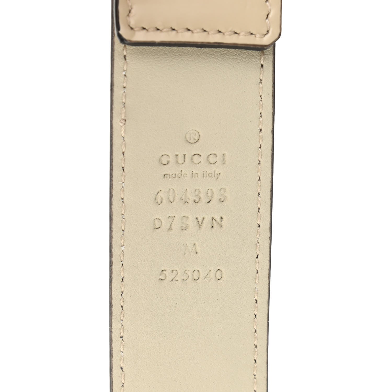 Gucci Calfskin Childrens Heart Belt Bag M White 8 of 12