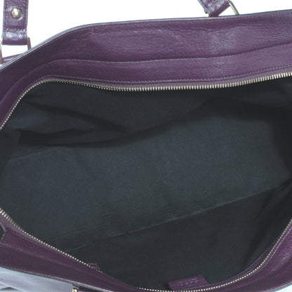 Gucci Leather Blondie Satchel Purple 8 of 8