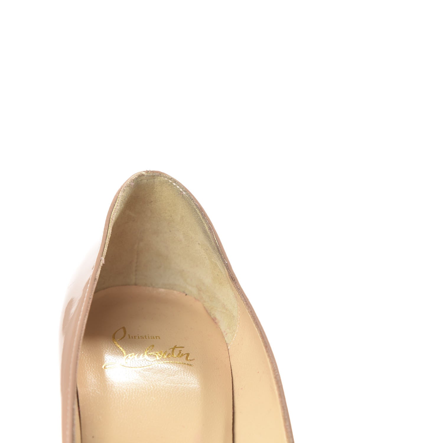 Christian Louboutin Patent Corneille 100 Pumps 39 Nude 10 of 12