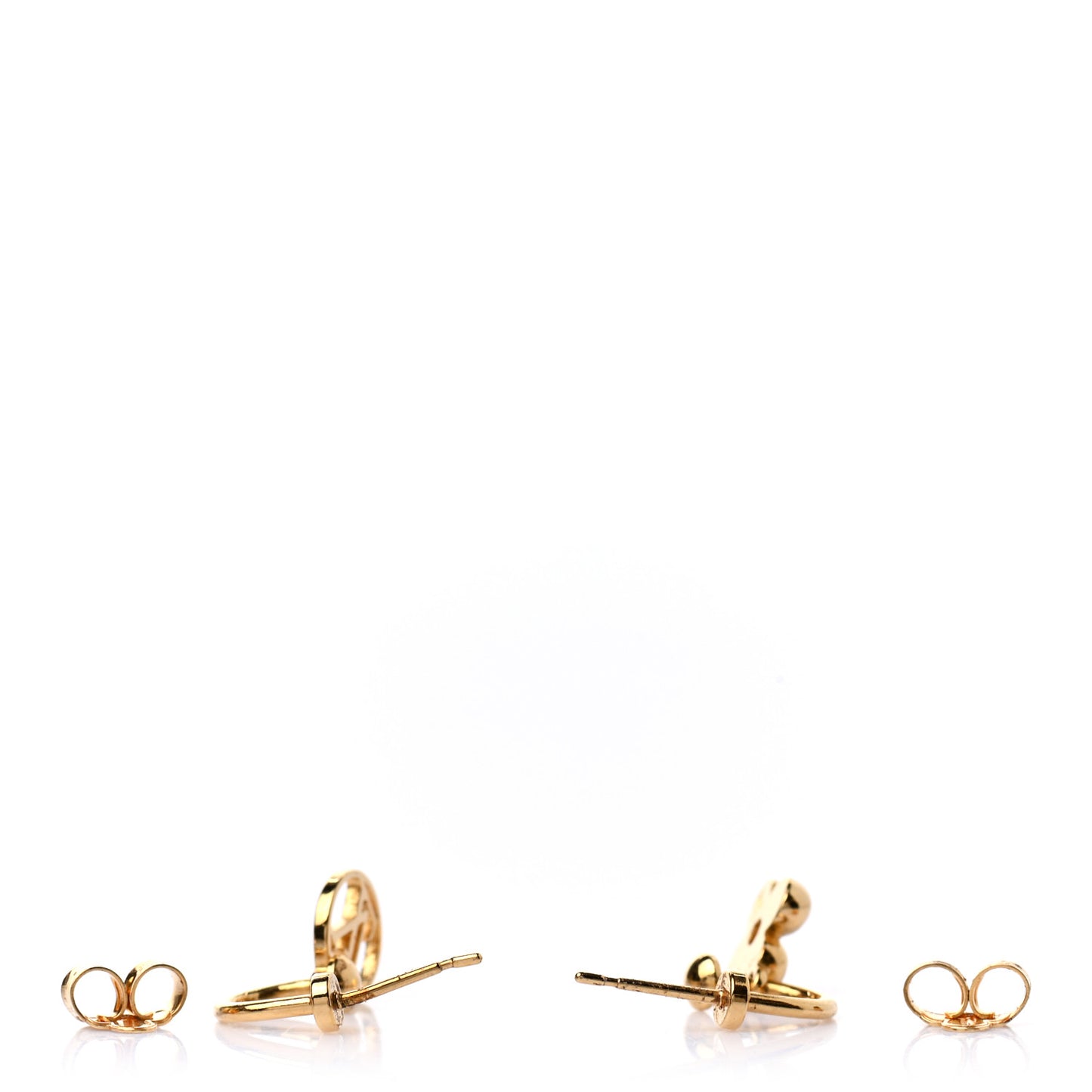 Brass Blooming Earrings Gold
