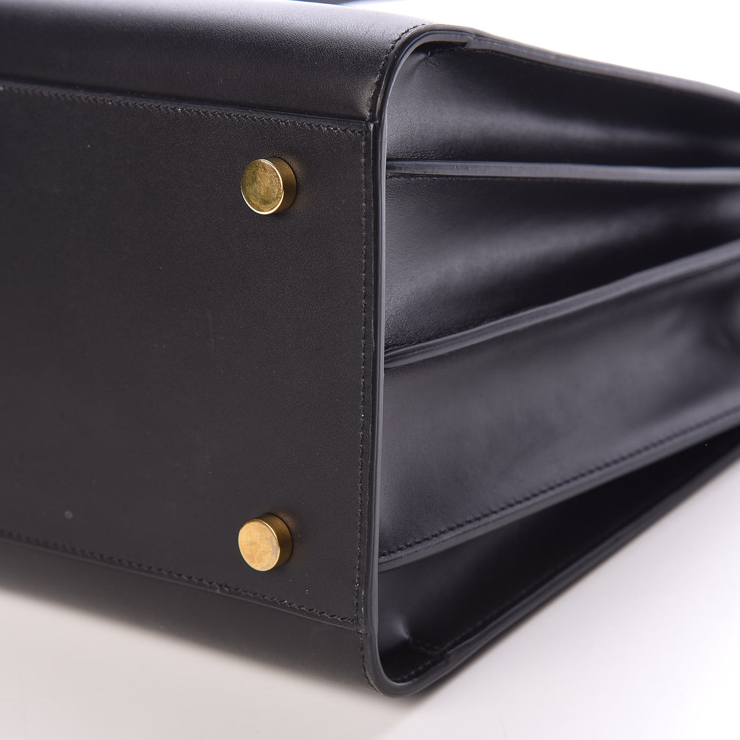 Calfskin Small Sac De Jour Black