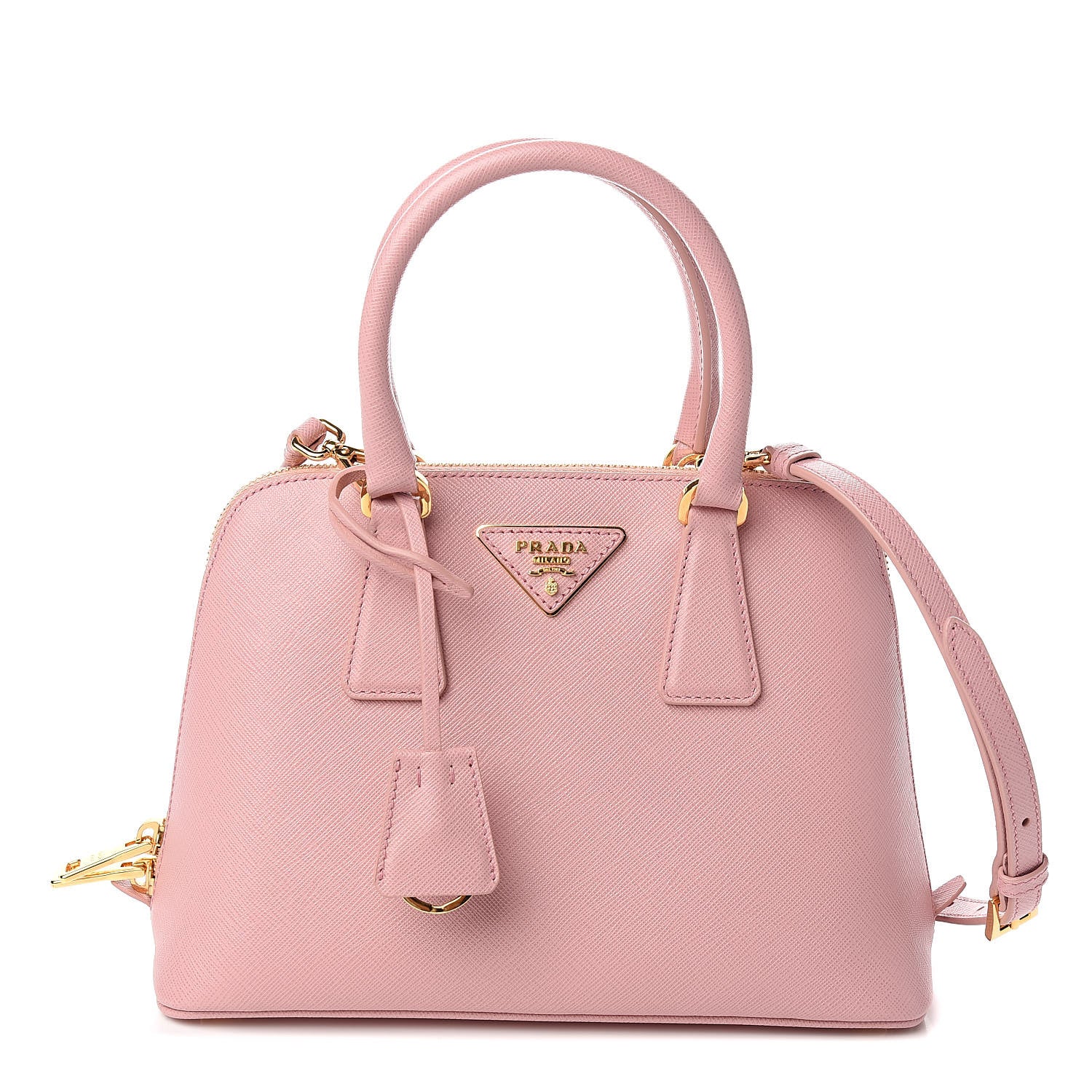 Prada Saffiano Lux Small Promenade Tote Pesco 1 of 10