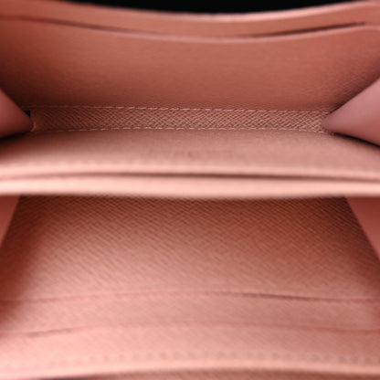 Louis Vuitton Damier Ebene Zippy Coin Purse Rose Ballerine 6 of 7