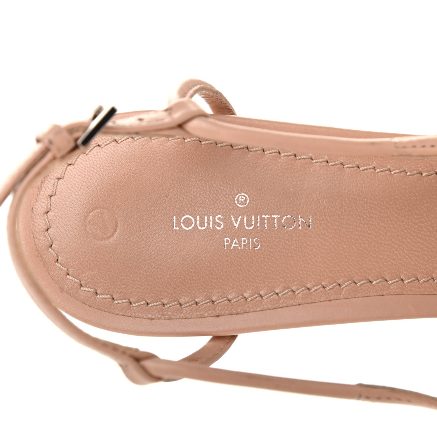 Louis Vuitton Calfskin Urban Twist Slingback Pumps 38 Pink Silver 6 of 10