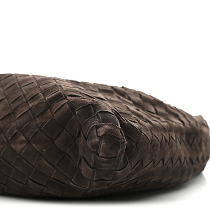 Bottega Veneta Suede Intrecciato Small Hop Fondant 10 of 10
