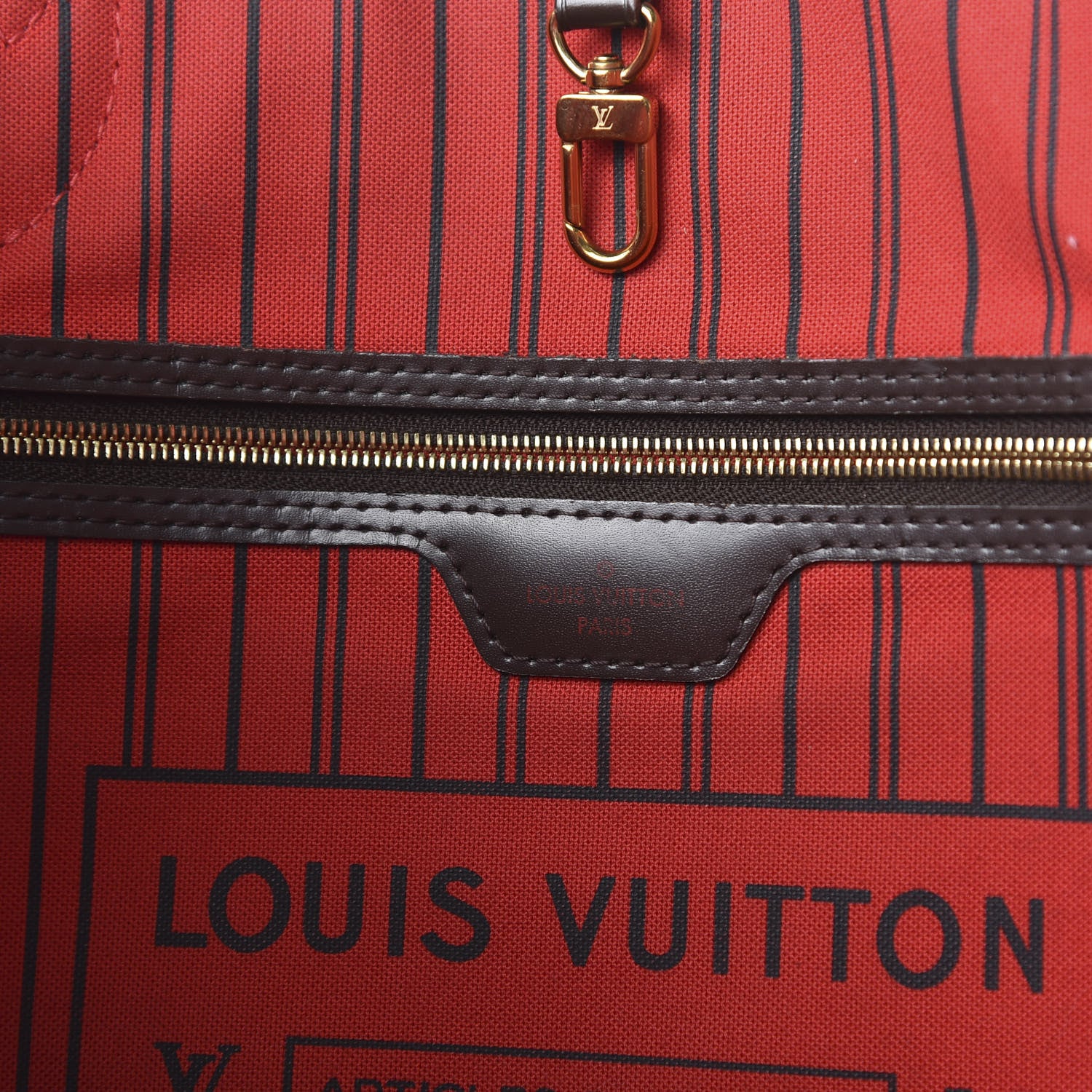 Louis Vuitton Damier Ebene Neo Neverfull GM 8 of 10