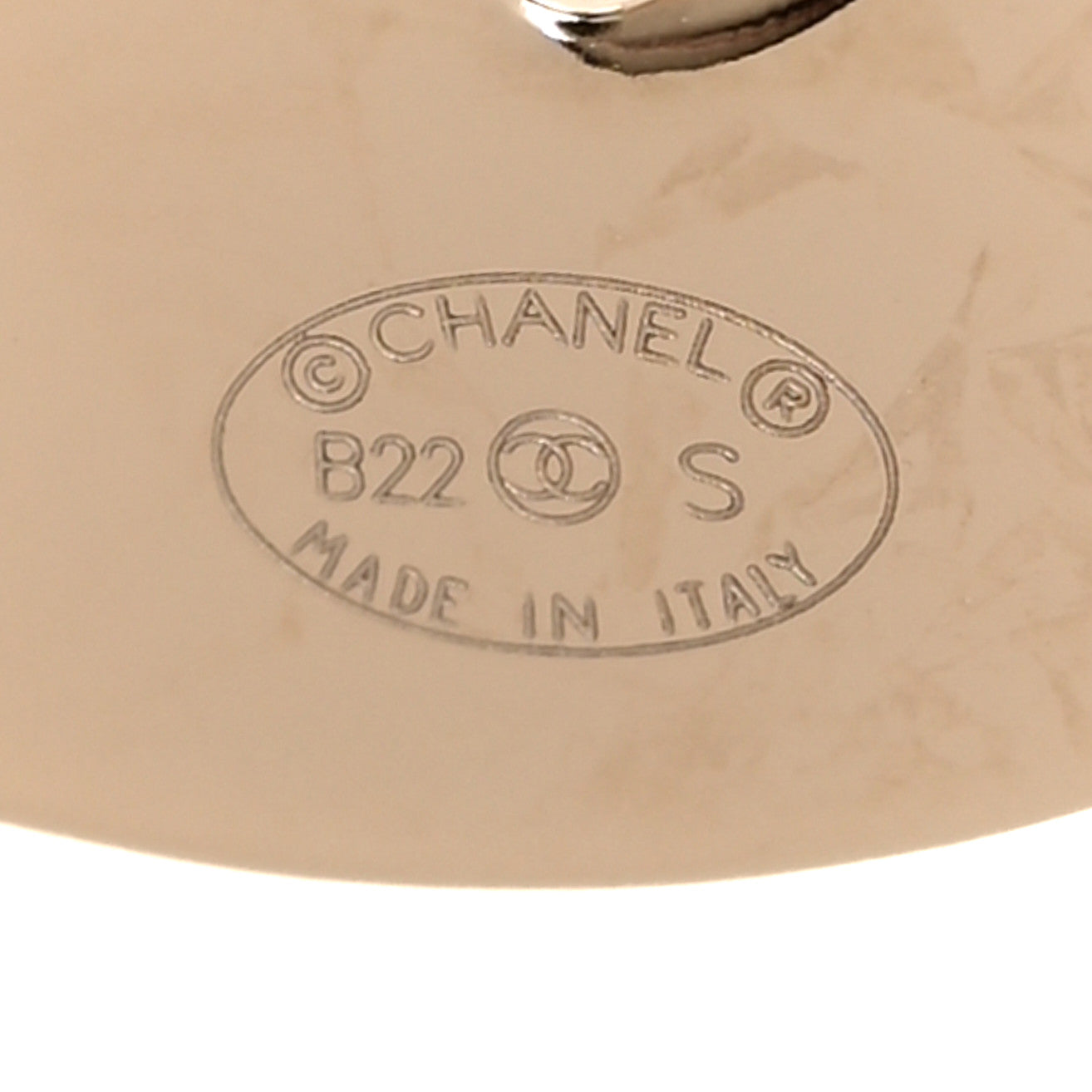 Chanel Crystal CC Brooch Gold Silver 4 of 4
