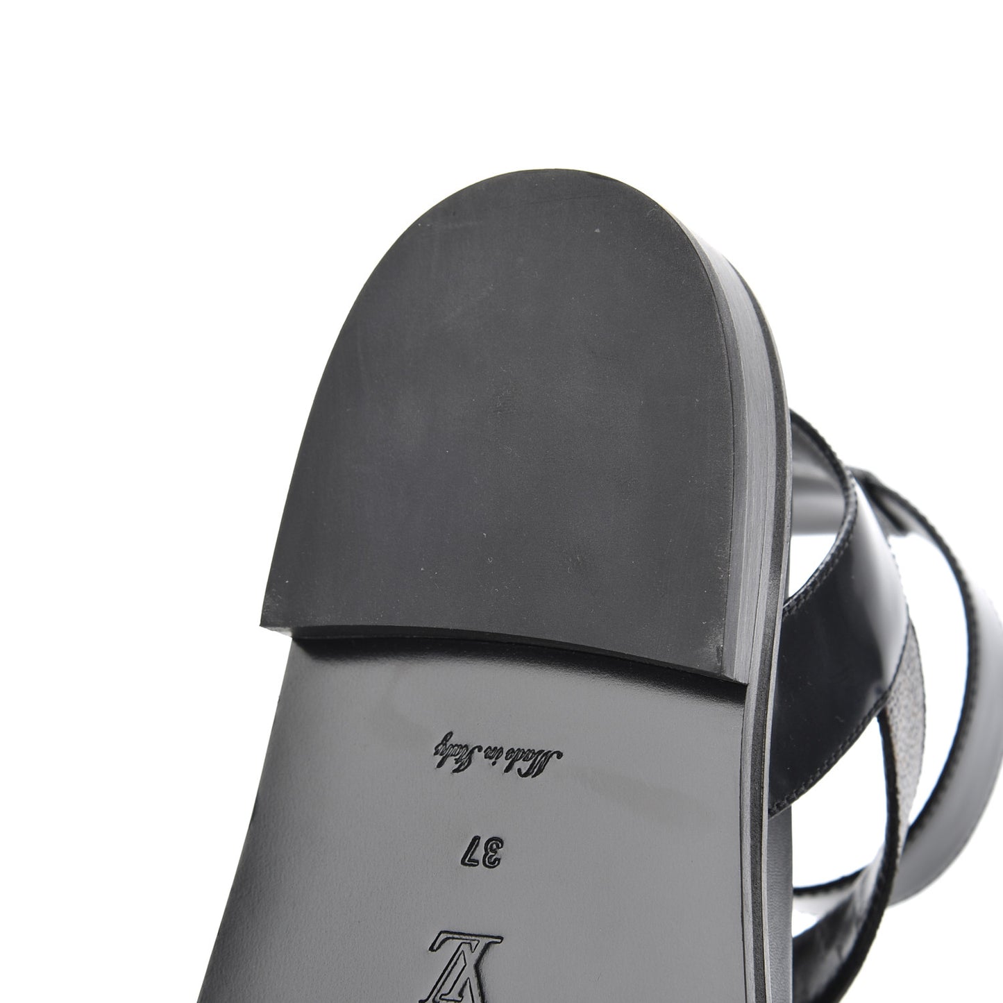 Monogram Crossroad Comfort Sandals 37 Black