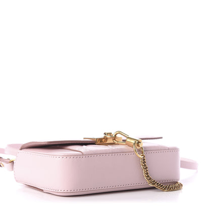 Givenchy Goatskin Quilted GV3 Mini Pocket Convertible Bag Pale Pink 4 of 9