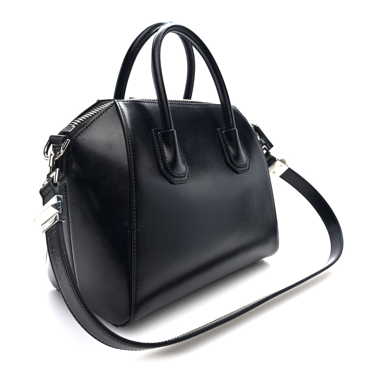 Givenchy Shiny Lord Calfskin Smalll Antigona Black 3 of 9