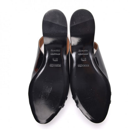 Hermes Patent Surprise Slingback Flats 37.5 Black 5 of 8