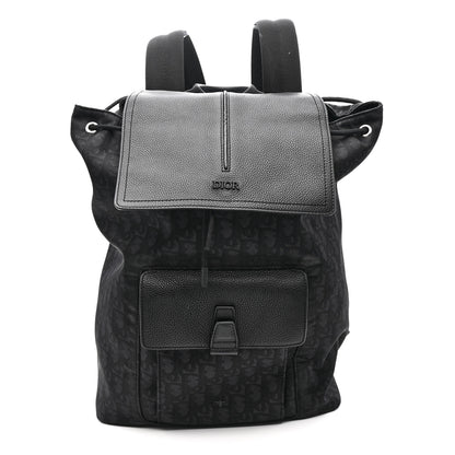 Christian Dior Oblique Motion Backpack Black 1 of 12