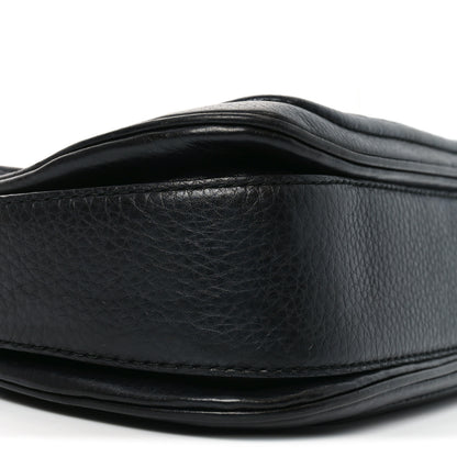 Gucci Cellarius Calfskin Medium New Bamboo Top Handle Bag Black 9 of 10