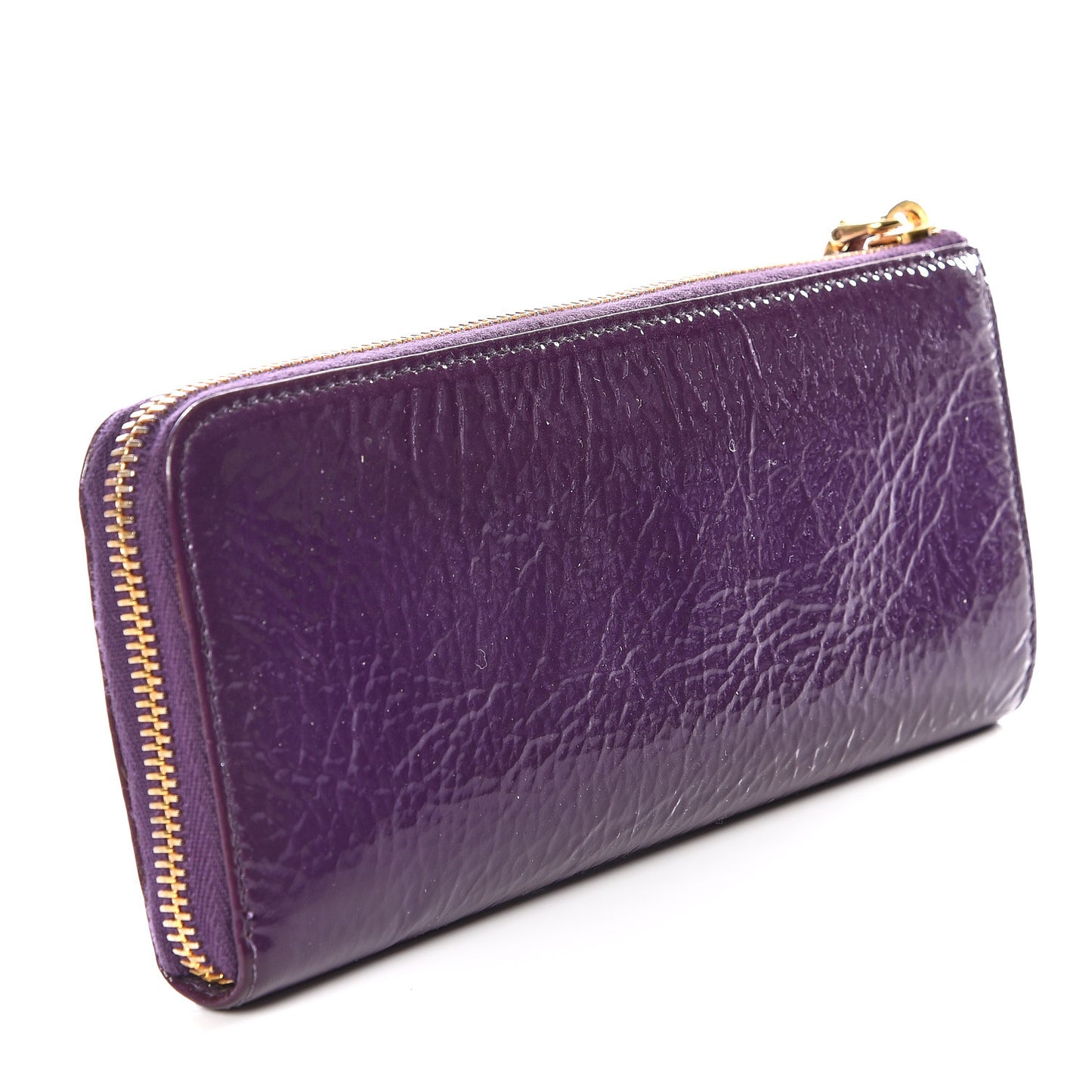 Vernice Naplak Zip Around Wallet Ciclamino
