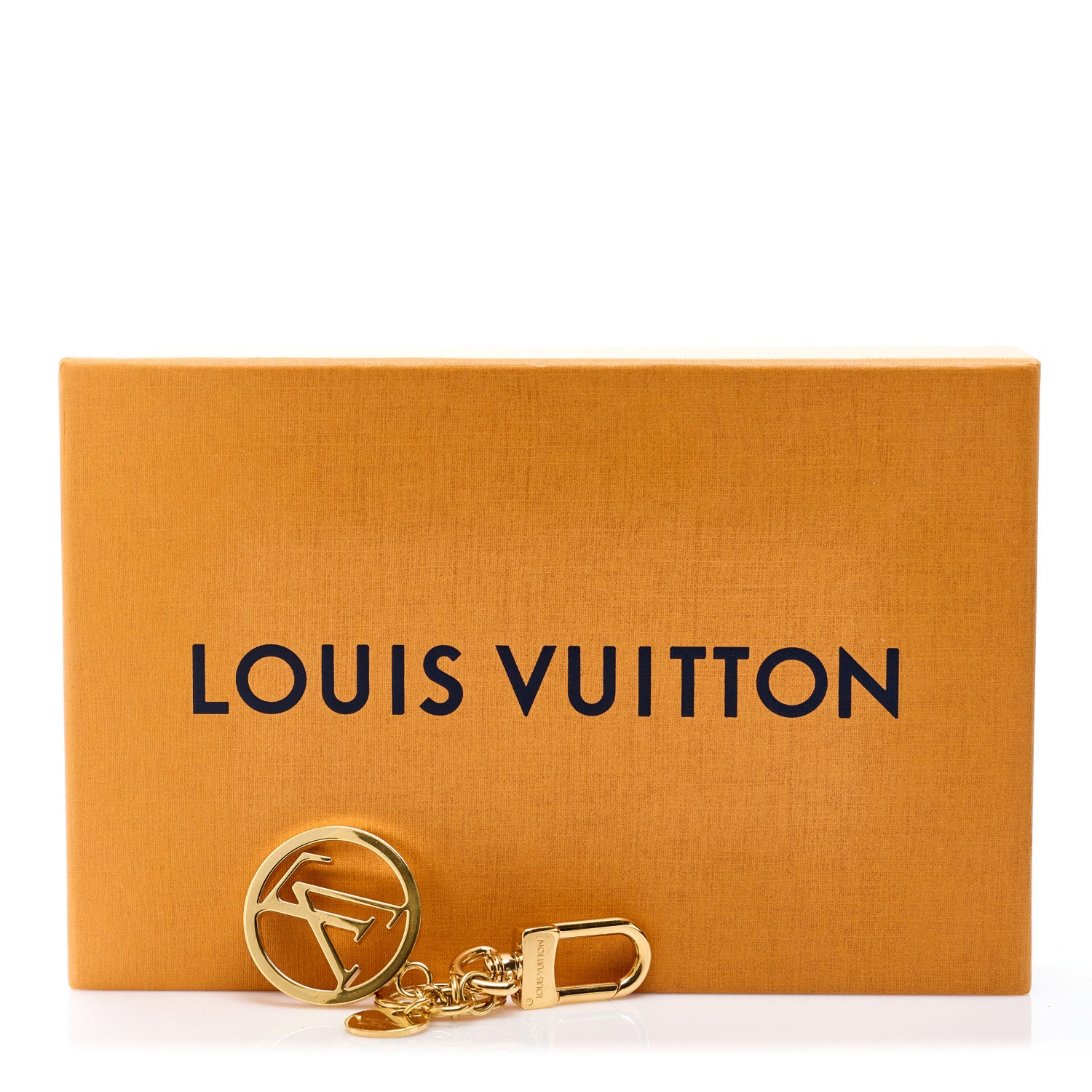 Louis Vuitton LV Circle Bag Charm Key Holder Gold 5 of 5