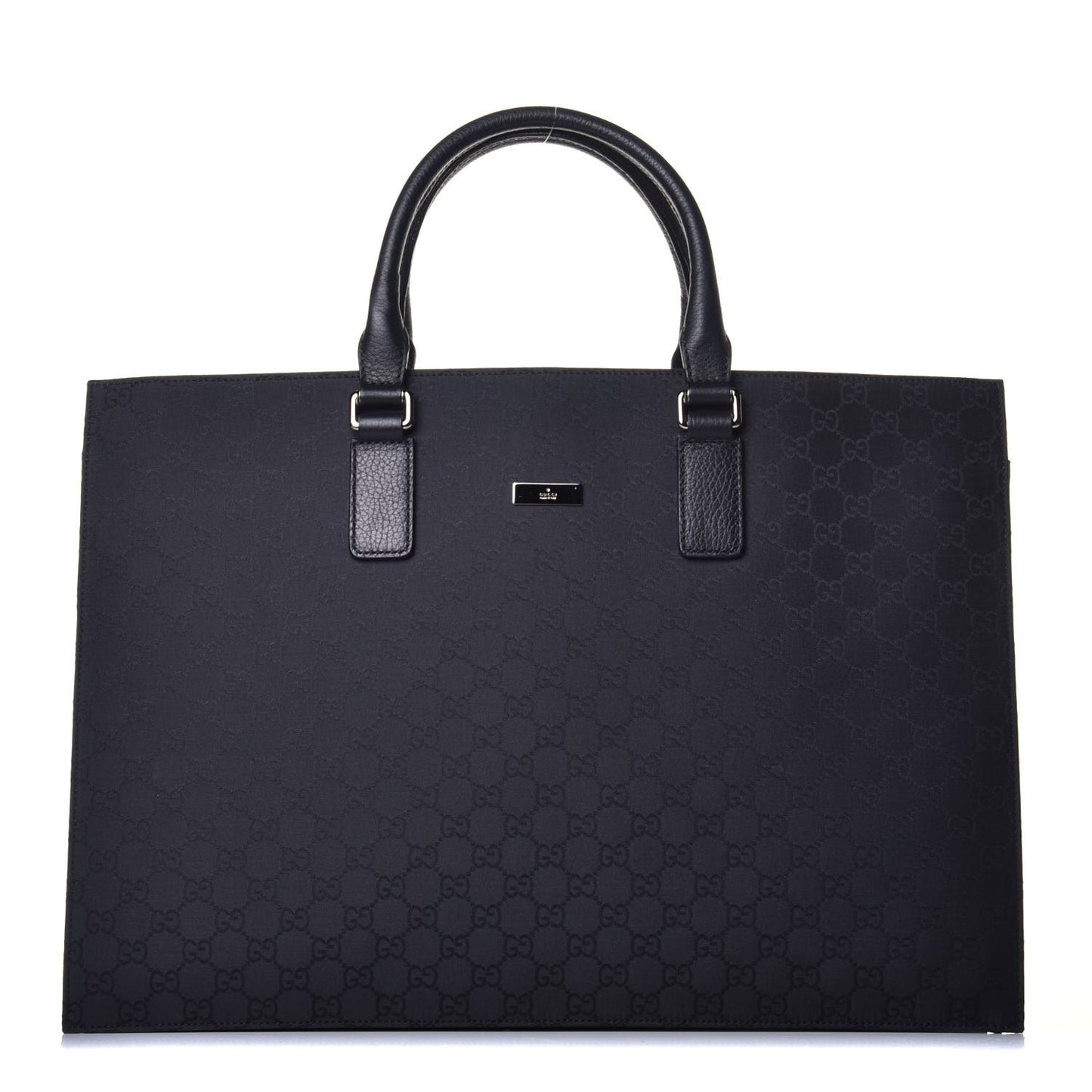 Nylon Monogram Executive Bag Black