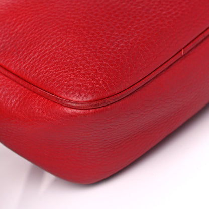 Gucci Pebbled Calfskin Small Soho Disco Bag Tabasco Red 8 of 16