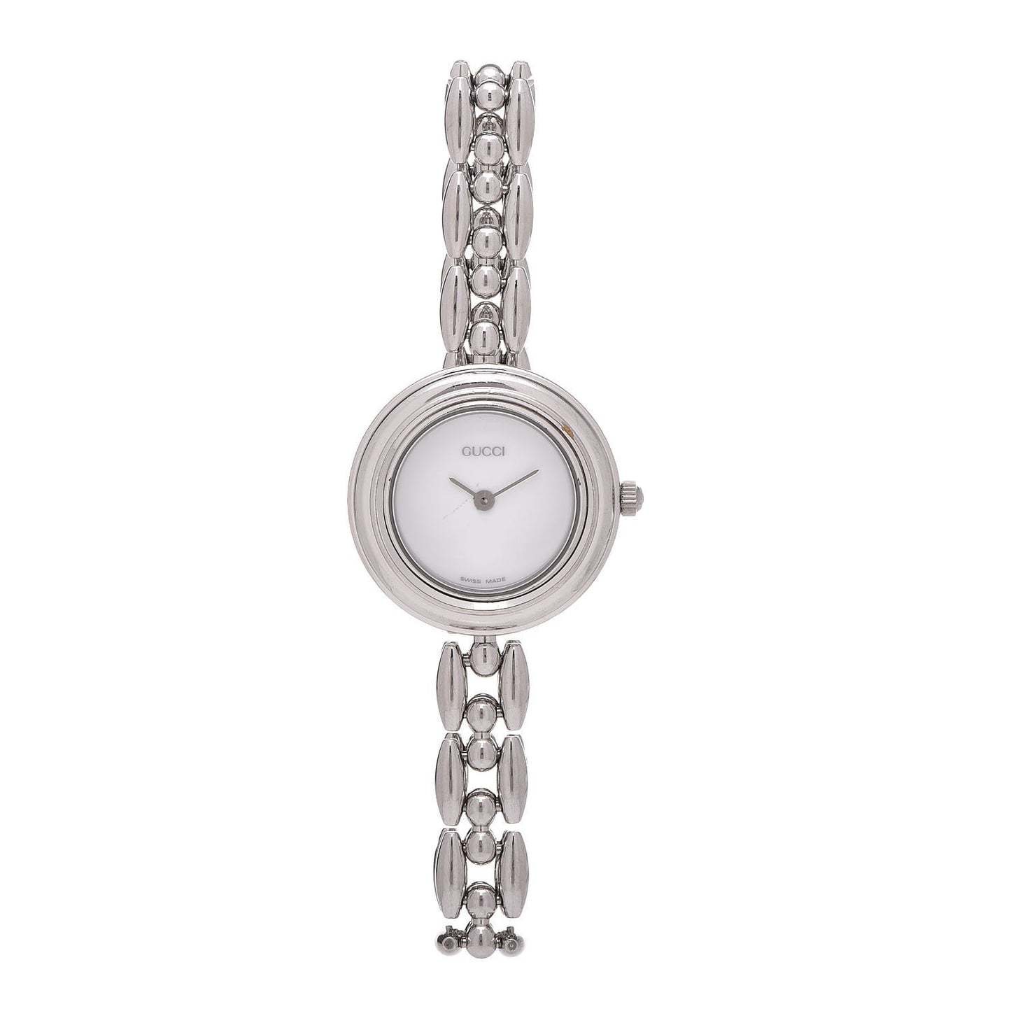Stainless Steel 26mm Rice Link Interchangeable Bezel Quartz Watch