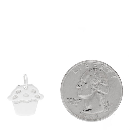 Tiffany Sterling Silver Love Muffin Charm 2 of 4