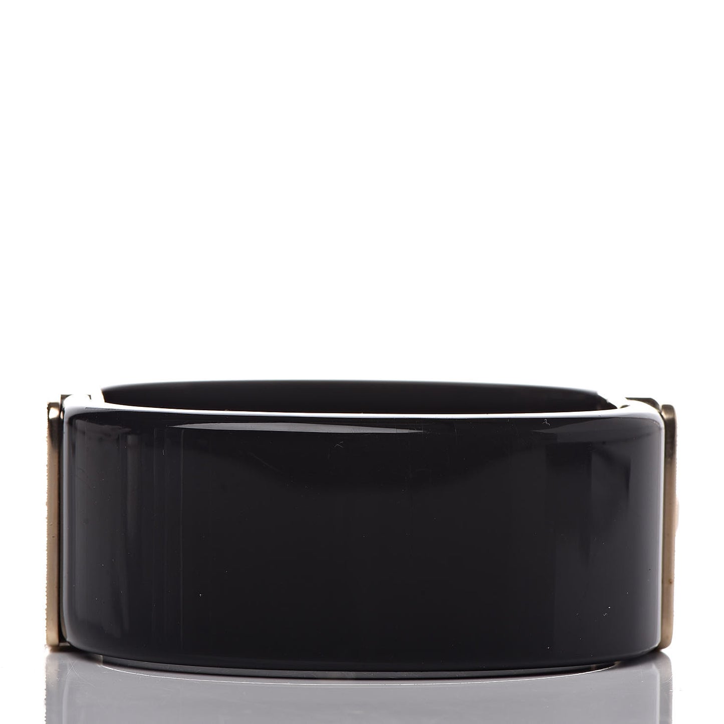 Resin Quilted CC Cuff Black Gold