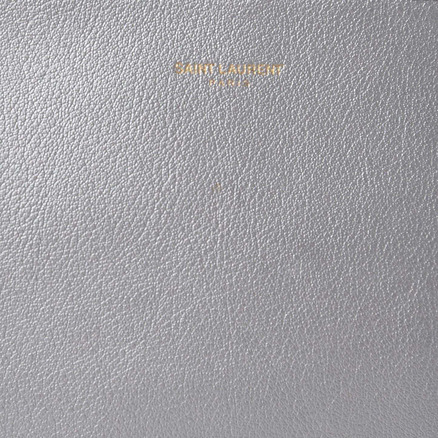 Metallic Calfskin Large Shopping Tote