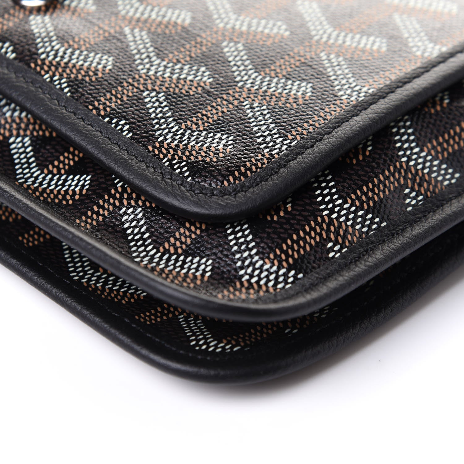 Goyard Goyardine Plumet Wallet Clutch Black 9 of 9