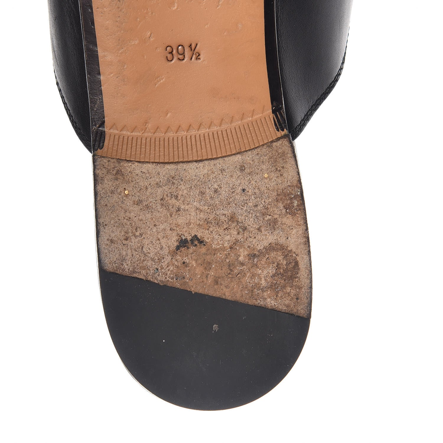 Gucci Calfskin Womens Princetown Slippers 39.5 Black 13 of 19